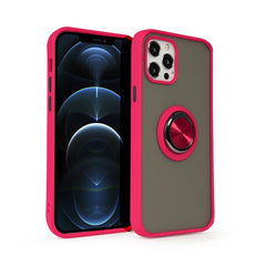 IPhone Case with Magnetic Holder, Translucent Matte Silicone Case