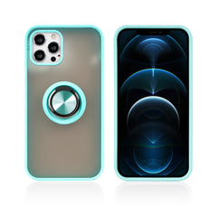 IPhone Case with Magnetic Holder, Translucent Matte Silicone Case